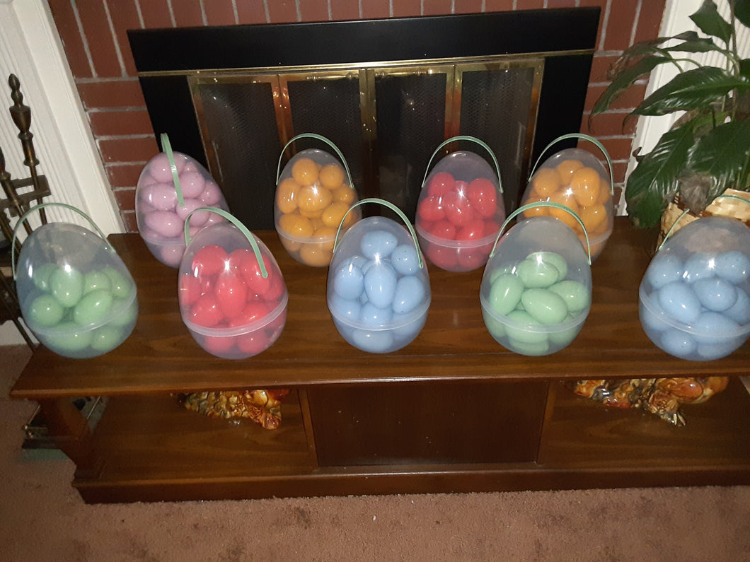 Giant Easter eggs