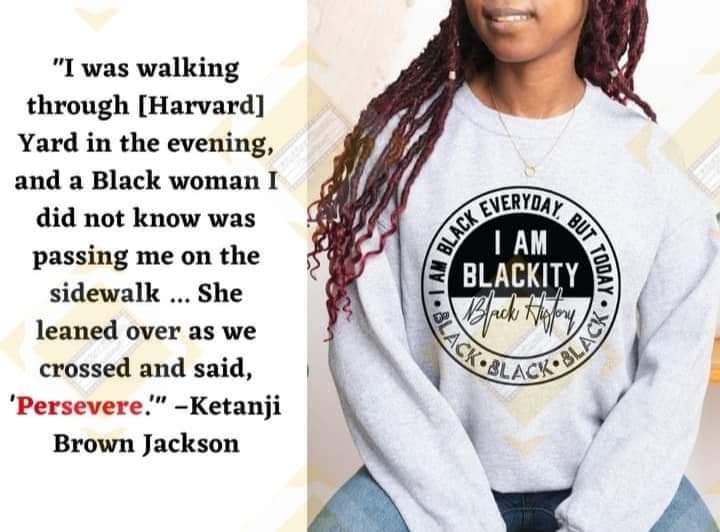 Black History Month sweatshirt