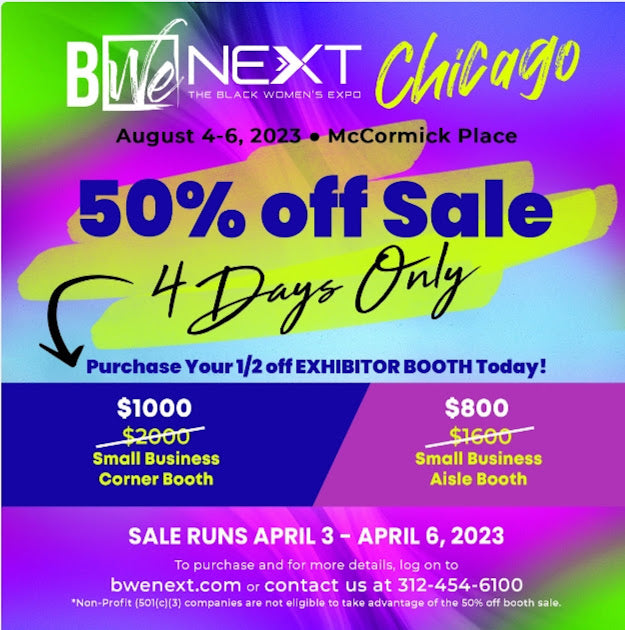 Sponsorship for the Black Women's Expo